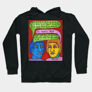 arguing Hoodie